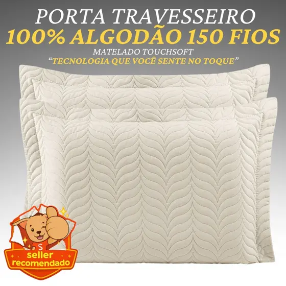 Porta Travesseiro Com Zíper 100% Algodão 70x50 Luxo Macio Durável Alta Qualidade Estilo Hotel
