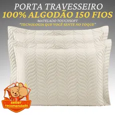 Porta Travesseiro Com Zíper 100% Algodão 70x50 Luxo Macio Durável Alta Qualidade Estilo Hotel