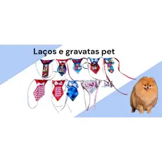 Gravata Para Cachorro Banho e Tosa Pet shop Artesanal 10 Unidades