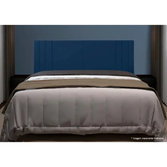 Cabeceira de Parede Dobravel Suede Tulipa Solteiro 1,00x55 Cama Box Oferta