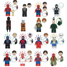 GH1020-1035 Figuras De Montagem Blocos De Construção Tijolos De Plástico