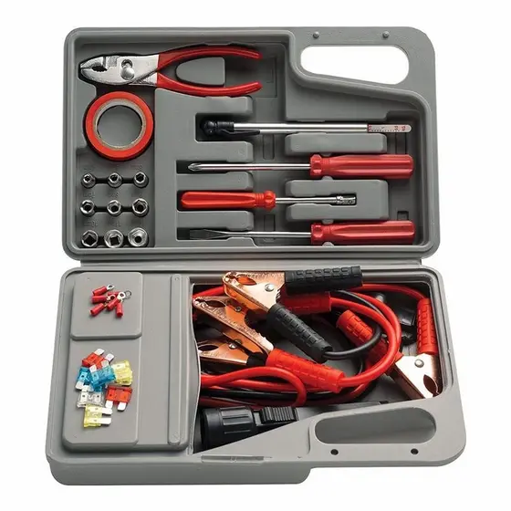 Kit de Emergência para Automóvel 32 Peças Profissional Eda
