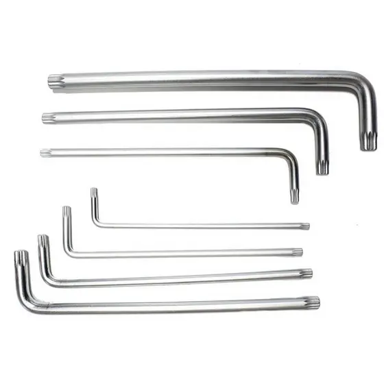 Chaves Multidentadas Tipo L Com 7 Peças 8932 BREMEN