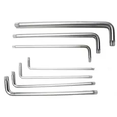Chaves Multidentadas Tipo L Com 7 Peças 8932 BREMEN