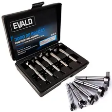 Brocas Fortsner para Madeira de 15 a 35 MM Kit 5 Peças EVJB-05 EVALD