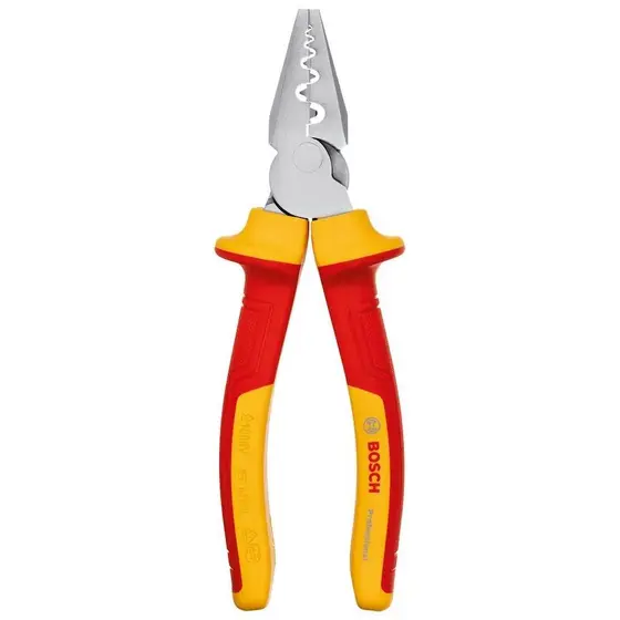 Alicate de Crimpagem de Terminais VDE 180mm BOSCH
