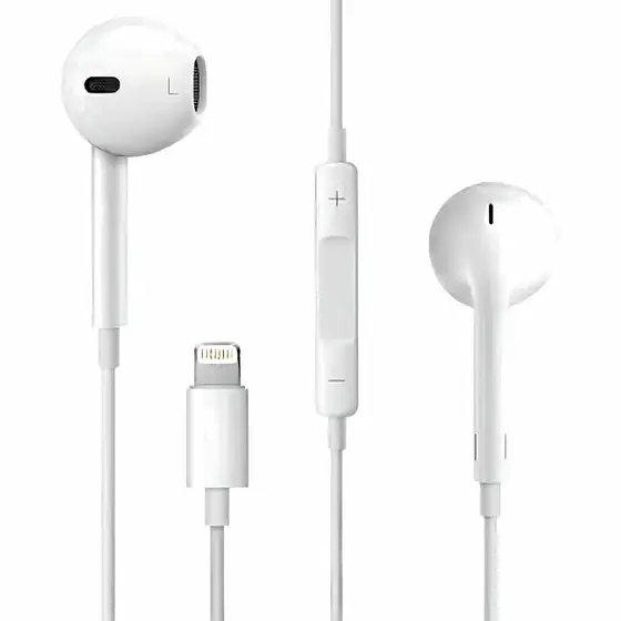Fone de Ouvido Estereo Com Fio Branco Microfone Controle de Volume Iphone TypeC