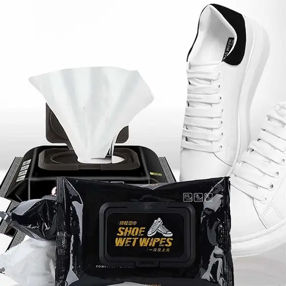 Lenço Limpa Tênis Sapato Bolsa Instantâneo 1 Pacote/80 PeçasMagic Wipes Pratico Limpeza
