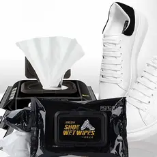 Lenço Limpa Tênis Sapato Bolsa Instantâneo 1 Pacote/80 PeçasMagic Wipes Pratico Limpeza