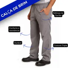 CALÇA DE BRIM PESADO MASCULINA – A MAIS RESISTENTE DA SHOPEE