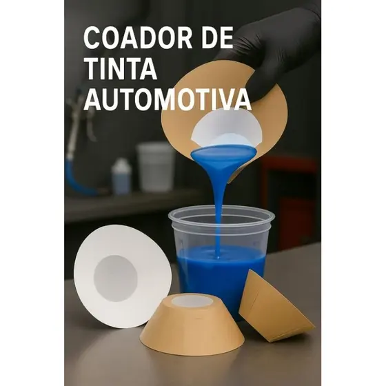 KIT Coadores Para Tinta Descartaveis C/100 Unidades