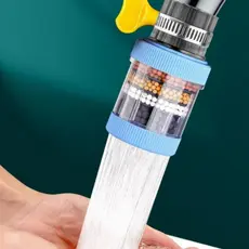 Filtro de Torneira Purificador de Água Doméstico Purificação de Água Extensão de Bico de Torneira de Cozinha Artefato