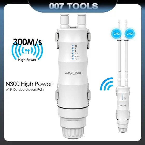 WAVLINK AC300 2.4G OutDoor Wifi AP Roteador Externo Sem Fio De Alta Potência De Banda Dupla