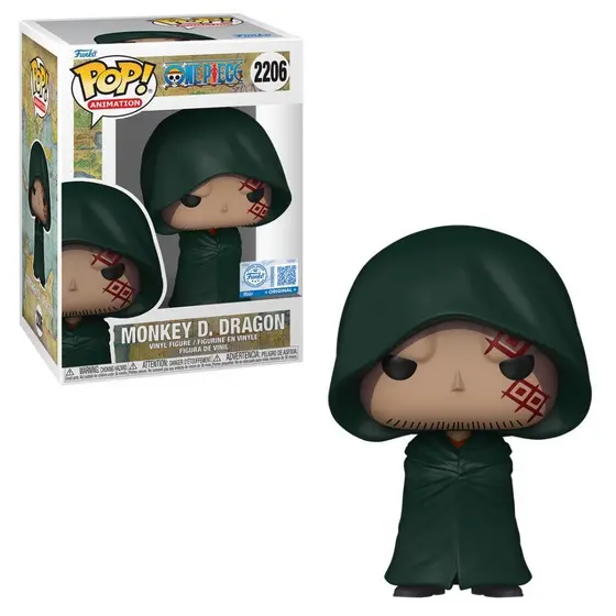 Boneco Funko Pop! Exc One Piece - Monkey D. Dragon