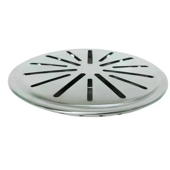 Ralo De Fundo Anti Turbilhão Em Aço Inox Para Piscinas