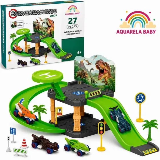 Pista de Carrinho Brinquedo Menino Várias Peças Divertidas Envio Rápido
