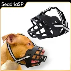 Focinheira Pitbull Cachorros Grandes Confortavel