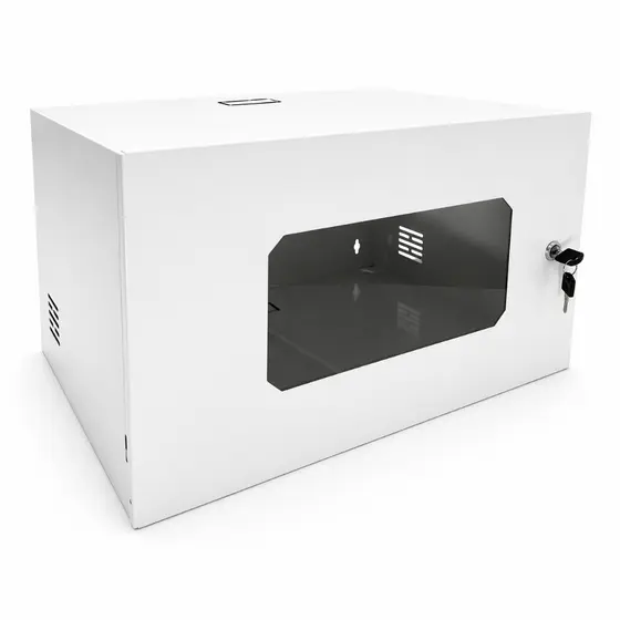Mini Rack 6U 350mm Padrão 19 Max Eletron Para Acessorios Intelbras; DVR; Switch; TI; Telecom;