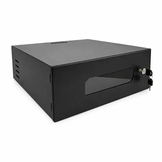 Mini Rack 15 Polegadas Novo Para CFTV, Rede, TI, Telecom e Informática - MAX ELETRON