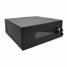 Mini Rack 15 Polegadas Novo Para CFTV, Rede, TI, Telecom e Informática - MAX ELETRON