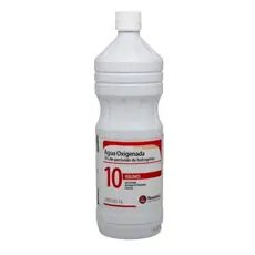 Água Oxigenada 10 Volumes Antisséptico Rioquímica 1 Litro