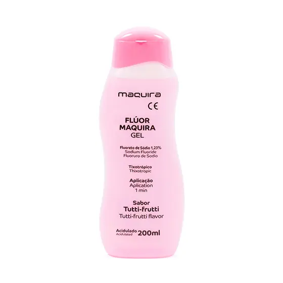 Flúor Maquira – Acidulado Odontológico 200ml Tutti-Frutti