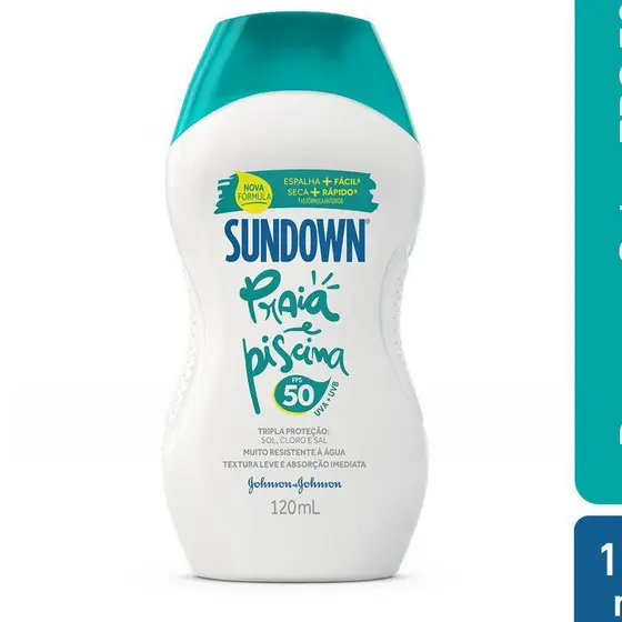 Protetor Solar Sundown Praia e Piscina Fps50 100ml - Envio Rápido