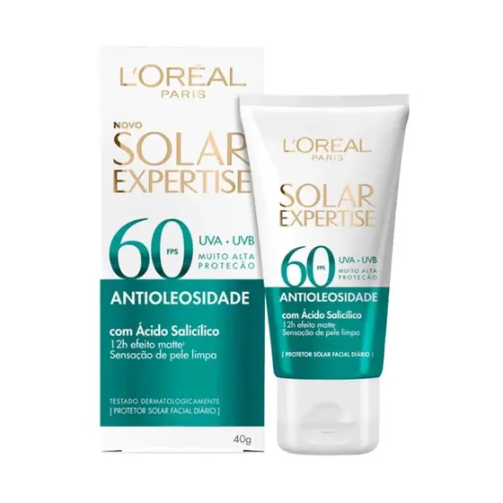 Protetor Solar Expertise Fps60 Antioleosidade Loréal Paris