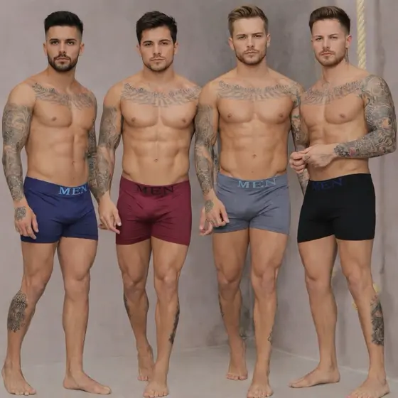 Kit 10 Cueca Boxer Masculino Adulto Confortável