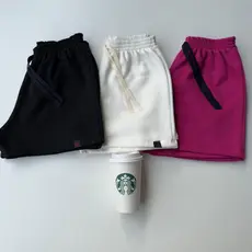 short feminino de  Moletom Básico  bermuda Feminina confortável para seu dia a dia Short moletinho short feminino