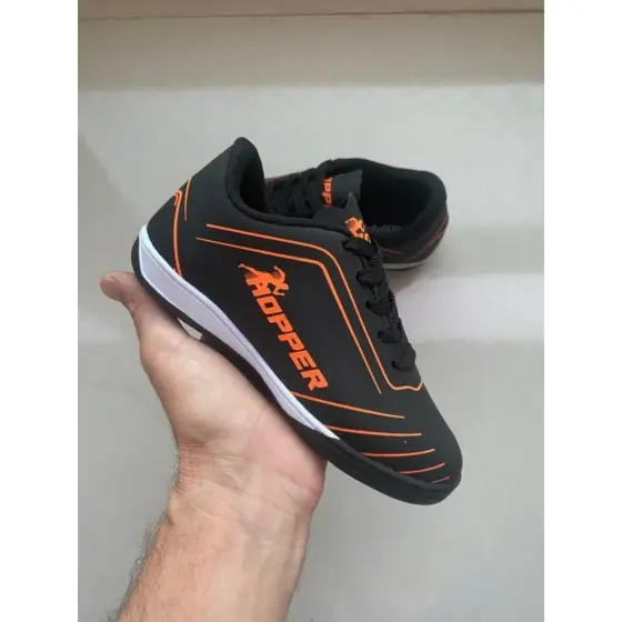 Chuteira Pequena Infantil Hopper Futsal Quadra - Tamanhos 26 a 33, Diversas Cores
