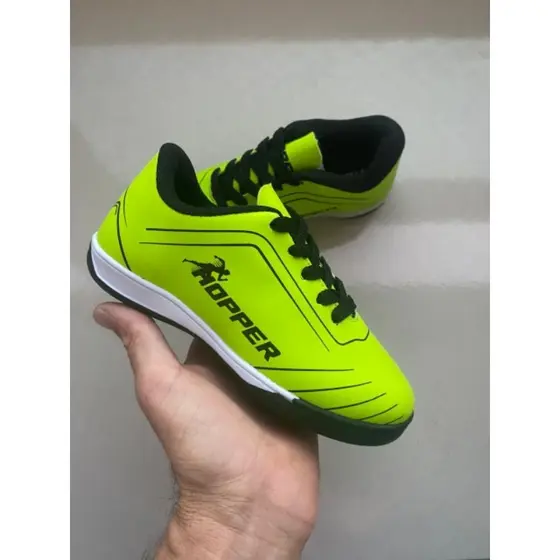 Chuteira Baby Infantil Hopper Futsal Quadra - Tamanhos 26 a 33, Diversas Cores
