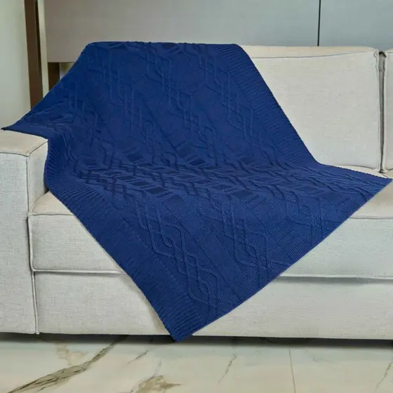 Manta Tricô 120x180 Exclusiva para Conforto e Elegância na Decoração - 40041