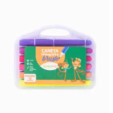 Estojo caneta hidrográfica brush - Leo&leo