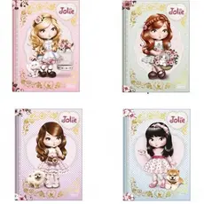 Caderno colegial brochura Jolie - Tilibra