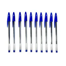 10 canetas esferográfica azul 0.8mm - BIC