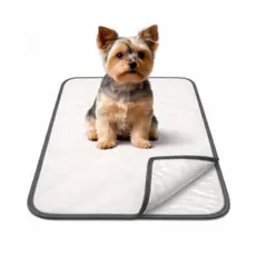 Tapete Higienico Caes Pet Lavável Cachorro Xixi Dog Grande Preto
