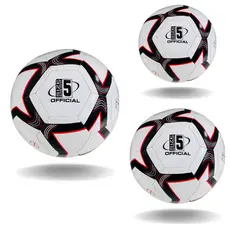 KIT 3 Bola Futebol Campo Capotao Tamanho Oficial Infantil esporte N°5 Bola de Futebol
