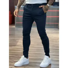 Calça Sarja Masculina Casual Esporte Fino Slim Varias Cores