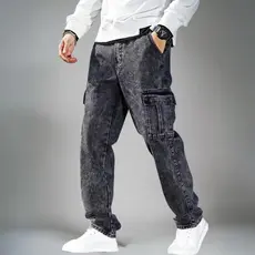 Calça cargo  Grafite  jeans masculina estilo Grafite skatista original promoção Fim de ano envio ate em 4h NF