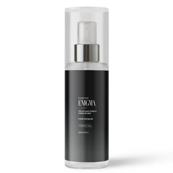 BODY SPLASH MASCULINO ENIGMA 200ML - PRIMACIAL PERFUME AMADEIRADO FRESCO