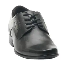 Pegada - Sapato Social Masculino Couro com Cadarço Ref:.124654-01