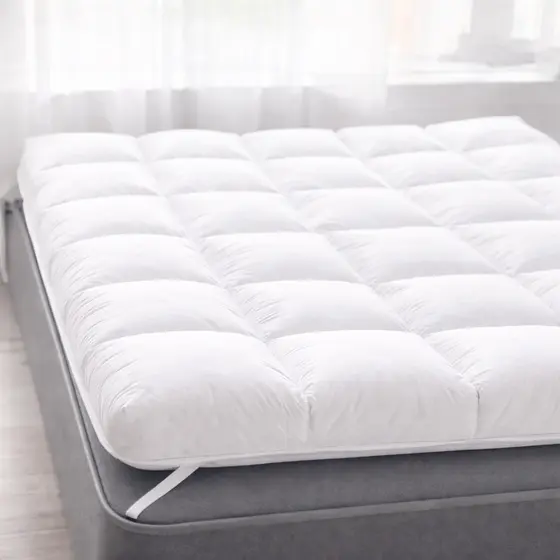 Pillow Top Solteiro Casal Queen King com Elástico 200 Fios Micropercal Antimofo Lavável