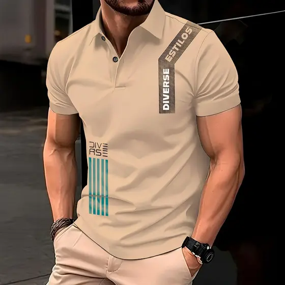 Camisa Polo Diverse Sport Street Malha Piquet Algodão