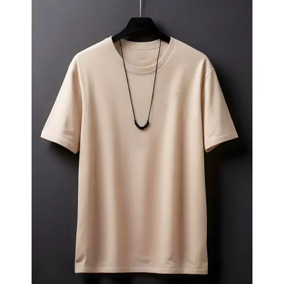 Camiseta LISA BASICA Blusa BasicaT-Shirt Masculina Diverse Estilos Manfinity 100% Algodão