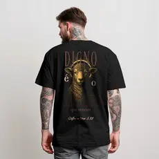 Camiseta T-Shirt Masculina Digno Cordeiro Camisa 100% Algodão