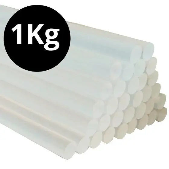 Bastão De Cola Quente 1kg Grosso 30cm X 11mm