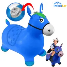 Cavalo inflável para pular (brinquedo inflável) que com music
