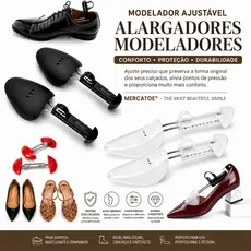Alargador Modelador para Sapato e Tênis ALARGADOR ABS, JOANETE e Modelador FLEXÍVEL - ESCOLHA O PAR!