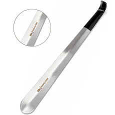 CALÇADOR LONGO PREMIUM 42cm Calçadeira De Sapatos | Tênis | Bota AÇO INOX Longo - MERCATOE